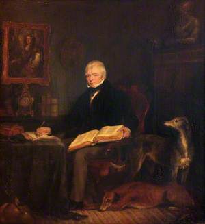 Sir Walter Scott (1771–1832), in His Study