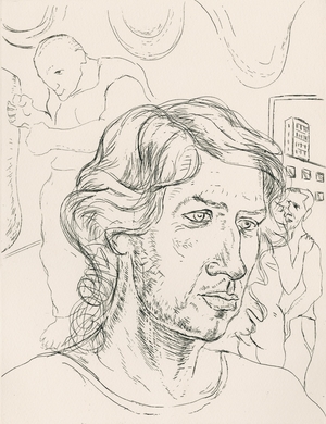Untitled (Portrait of Peter Howson)