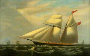 The Clipper 'Nonsuch' Making for Sea