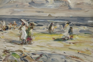 Figures by the Sea