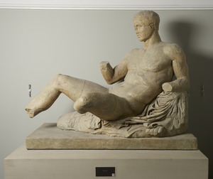 Figure of Dionysos from the Parthenon (east pediment)