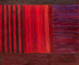 Forest Nocturne (Painting Series 7 – Large Red)
