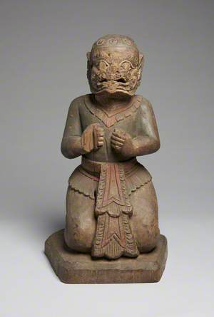 Kneeling figure of a demon (bilu)