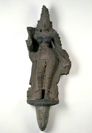 Figure of a Goddess, Probably Parvati