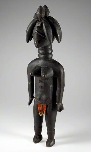 Woman with Beaded Apron*