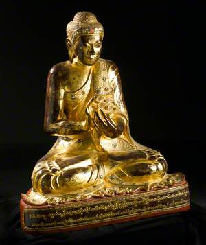 Buddha with Hands in Dharma Chakra Mudra*