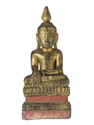 Buddha, Seated in 'Earth Witness' Gesture*