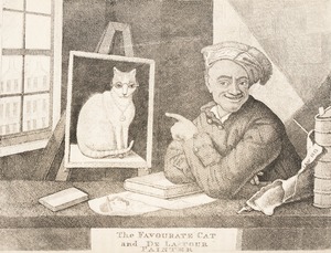 Edinburgh Painter and Cat