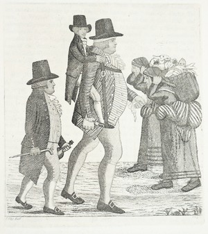 Hamilton Bell Carrying a Vintners Boy from Edinburgh to Musselburgh