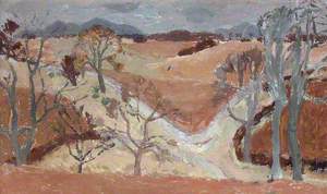 Brown and Grey Landscape, Pentland Hills