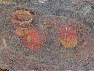 Ashet with Apples and Bowl