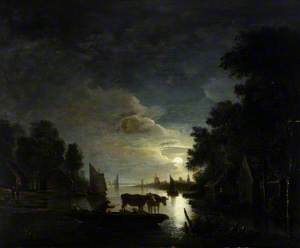 River by Moonlight