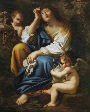 Mary Magdalene with Angels