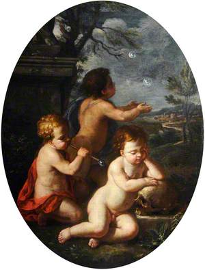 An Allegory of the Transience of Life: Boys Blowing Bubbles