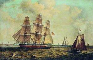 The Three-Masted Barque 'Halcyon' of Hull