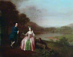 Sir George Strickland (1729–1808), and Lady Strickland of Boynton Hall, Bridlington