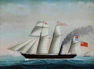 'Director' of Hull, Commanded by Thomas Rawlinson, Passing Flushing