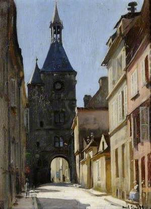 The Clock Tower, Avallon, North Burgundy, France