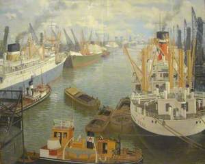 King George V Dock in Hull