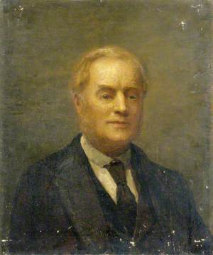 Portrait of a Man in a Dark Suit