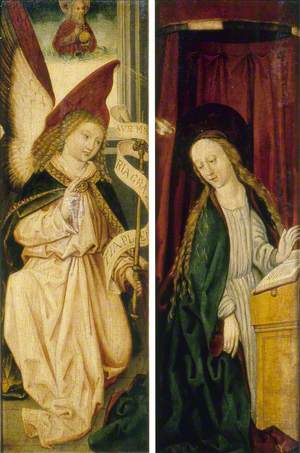 Triptych with the Nativity and Saints