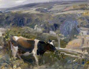 Landscape with a Cow