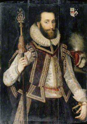 Portrait of a Gentleman in a Lace Ruff (John Milward)