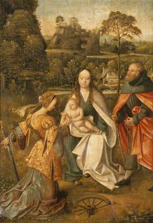 Holy Family with Saint Catherine of Alexandria