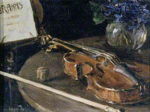 Study of Violin and Bow
