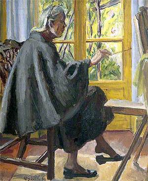 Vanessa Bell (1879–1961), Painting at La Souco