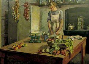 The Kitchen at Charleston, East Sussex
