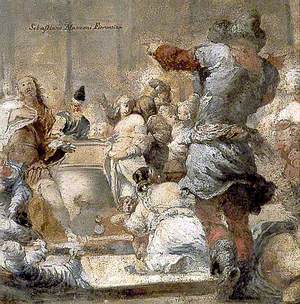 Study for 'The Sacrifice of Jephthah'