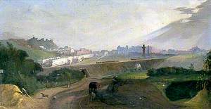 The Railway Embankment in 1866