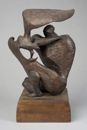 Figure with Bird (perhaps Prometheus with the eagle)
