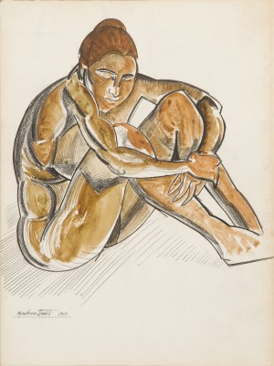 Seated Female Nude