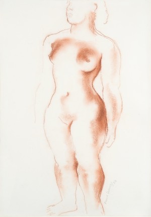 Standing Female Nude