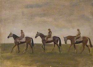 Study of Horses and Riders