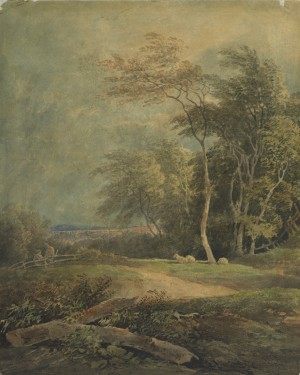 Wooded Landscape with Figures