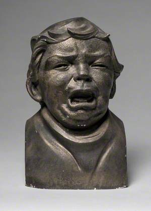 Bust of a Crying Child