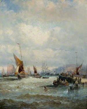 A Breezy Day, Mouth of the Thames