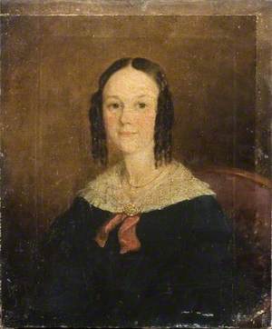 Portrait of a Young Lady with Red Ribbon