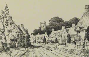 Village and Church, Great Tew