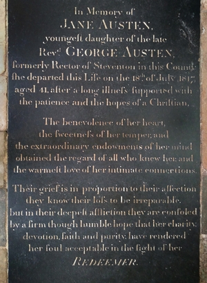 Jane Austen's Grave