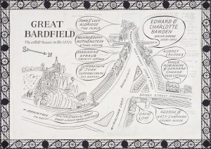 Map of Great Bardfield