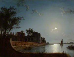 Lambeth Palace by Moonlight