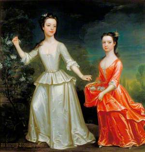 Catherine Wyndham (d.1734), and Elizabeth Wyndham (d.1769), Daughters of Sir William Wyndham (1687–1740), and His First Wife, Catherine, née Seymour (d.1731)