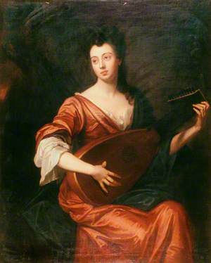 Mrs Arabella Hunt (1662–1705), Playing a Lute