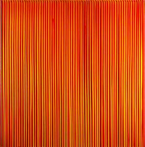 Poured Lines, Light Red, Green, Blue, Yellow, Orange, Yellow, Red