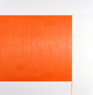 Exposed Painting, Cadmium Red Pale,Orange