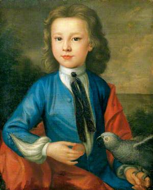 Boy with a Parrot